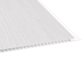 Placa de Cielorraso de PVC Simil Madera Gris Fresno 5mm x 3,95m Maropor